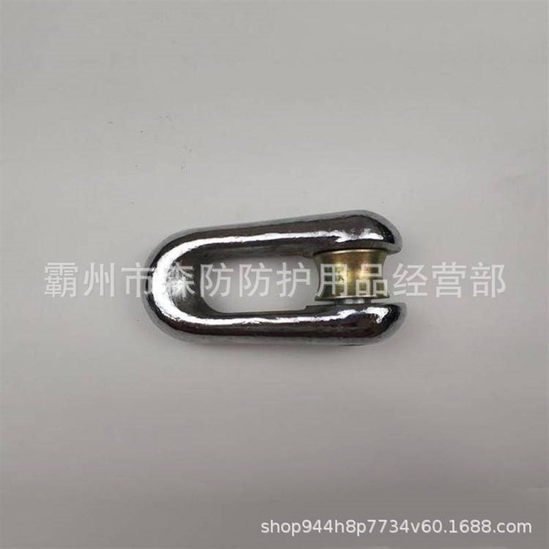 电力牵引绳旋转连接器ZF011205跨越网两端连接头合金钢抗弯连接器