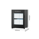 紫外线毛巾消毒柜商用酒店美容院理发店专用毛巾柜立式 带热风烘干