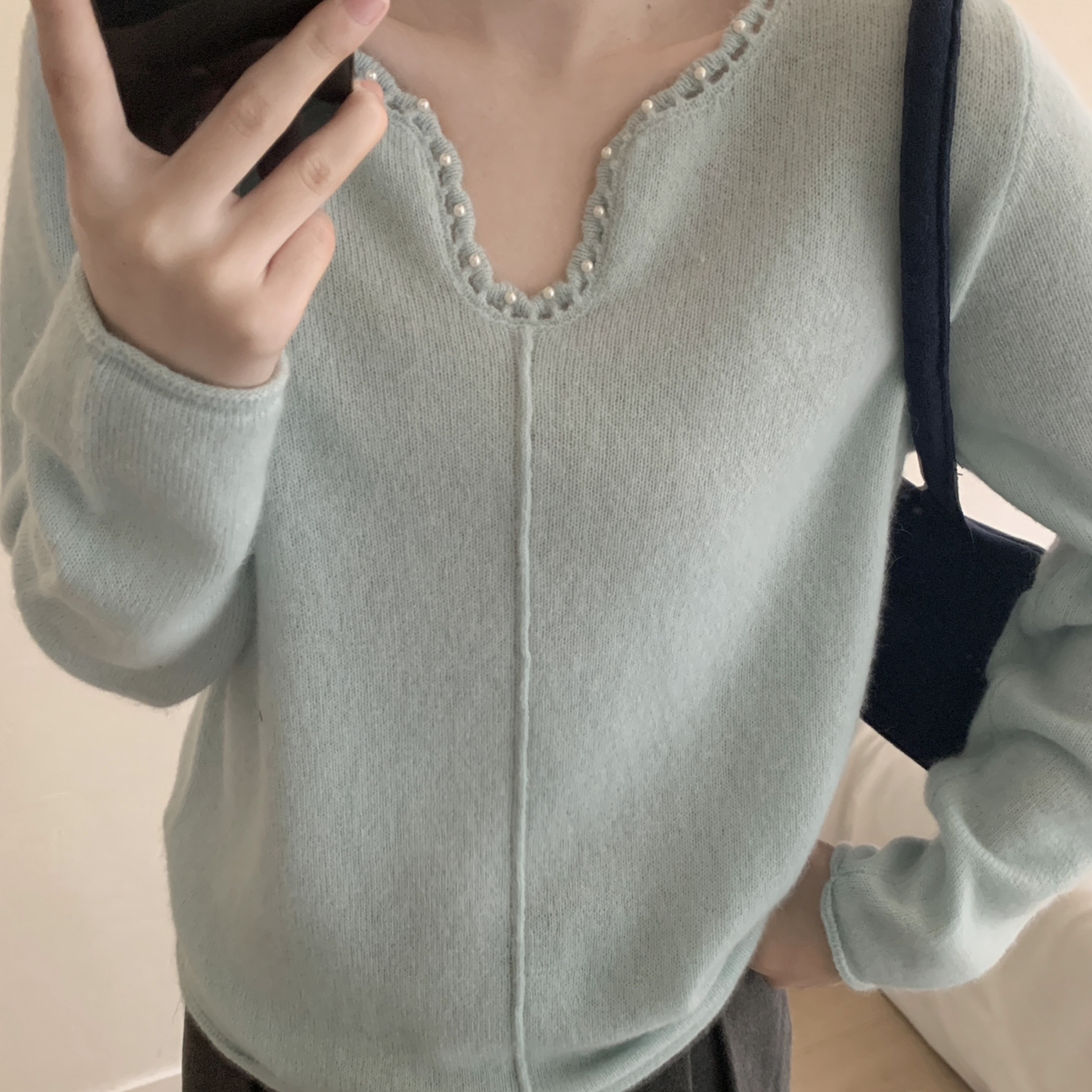 MUUTIS牧缇-熊绒针织衫(含73.6绵羊毛)(9.7其他特种动物毛)CXQ2