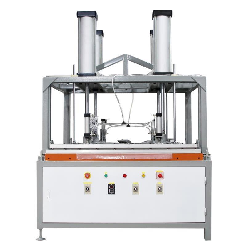 大型四气缸双边封口枕头被子真空压缩包装机