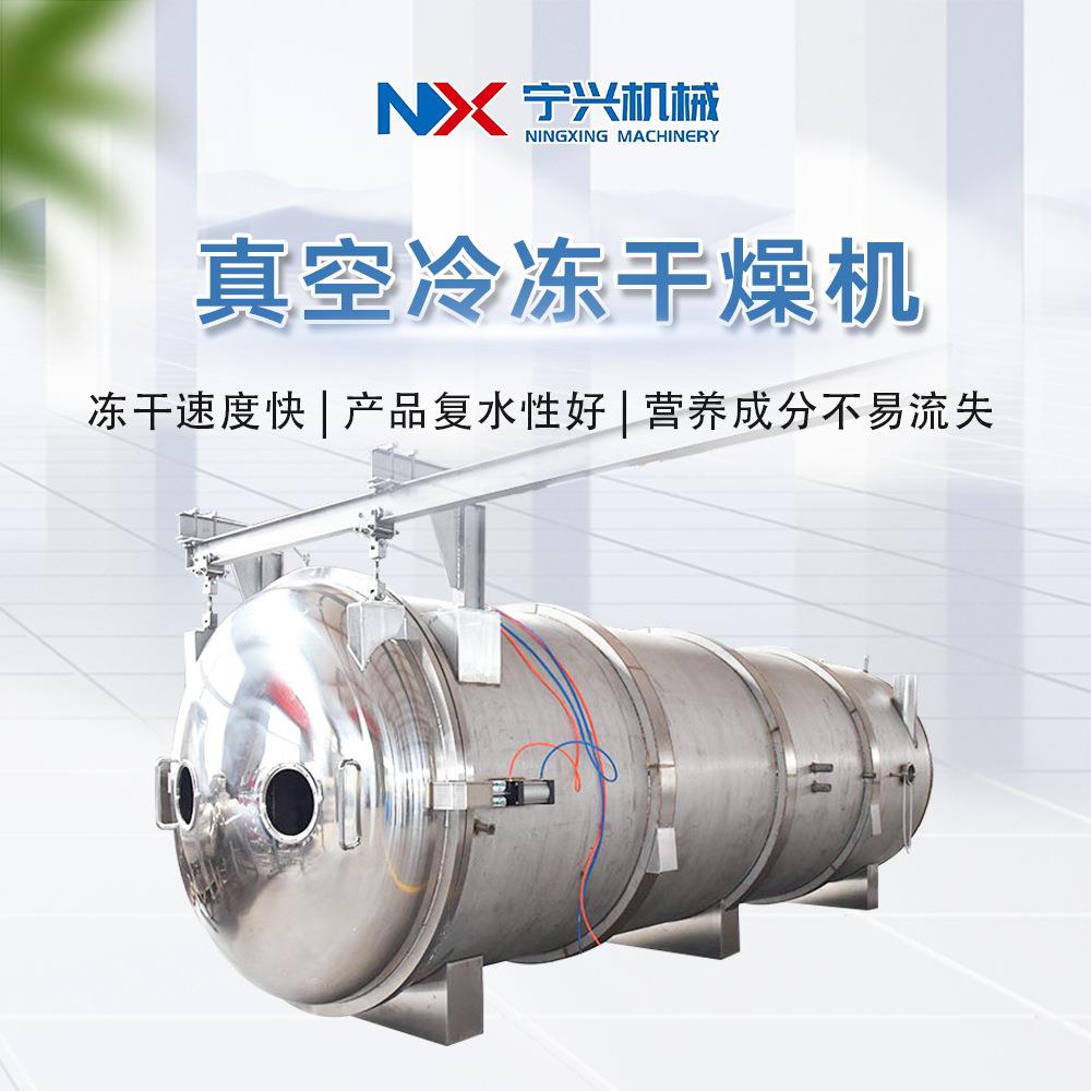 大型宠物食品加工机器全自动草莓脆低温真空干燥机果蔬脆冻干机