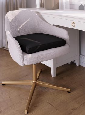 黑色网状记忆海绵A6透气可拆洗适合办公室汽车座垫椅垫