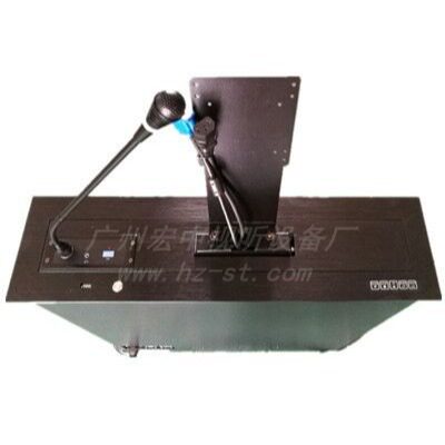 21寸显示器带话筒升降器 液晶屏话筒同步升降器 桌面升降器升降器