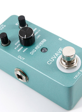 M-VAVE吉他单块效果器 DIG REVERB 混响单块 数字音频处理器