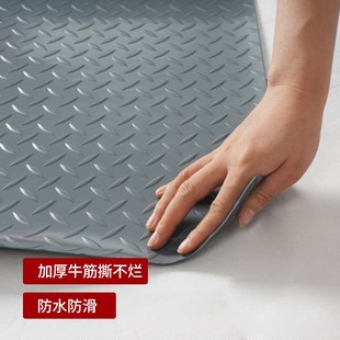 金宁牛津厨房防滑垫防油防水食堂仓库店门口塑料商用地垫橡胶车间