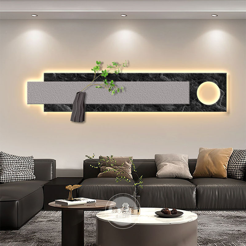 优选侘寂风客厅装饰画立体砂岩肌理画沙发背景墙挂画高级感卧室壁,家居饰品,现代装饰画,淘宝优惠券,粉丝福利购,淘宝优惠卷