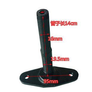 优选折叠电动滑板车配件车头前叉 方向块龙头车头管10寸8寸下联板