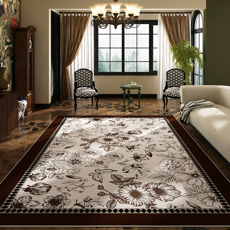 优选高级感地毯客厅法式轻奢沙发茶几毯子地垫新款免洗可擦卧室床,居家布艺,地毯,淘宝优惠券,粉丝福利购,淘宝优惠卷