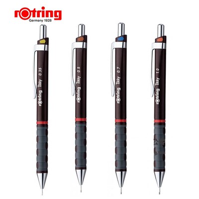 优选德国红环Tikky写不断芯活动自动铅笔书写制图设计小学生儿童