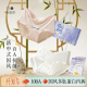 纤知鸟多肽蛋白新中式 国风提花刺绣女内裤 100A抗菌桑蚕丝裆Q9020