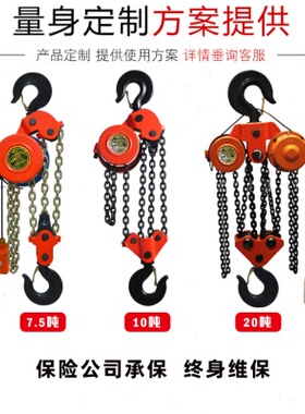 厂促DHP爬架电动葫芦建筑焊慢速环链提升机380V10吨20T群吊群控葫