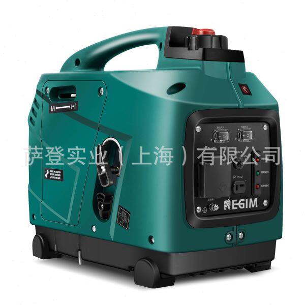 厂促雷吉姆小型2KW静音汽油发电机家用便携式房车电动汽车充电用3