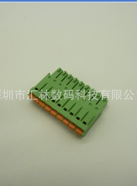深圳汇林WF73J-3.5mm间距7.8mm厚度可代替町洋0221-2009P绿色端子