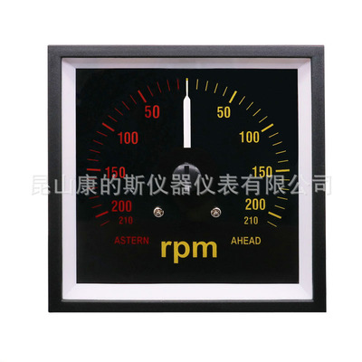 KDSI厂家供应 指针式转速表BE-96W DC10V+-210rpm背光表
