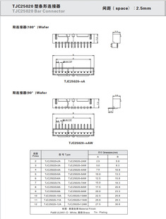 黄色 CWB合兴接插件 黑色 4A连接器 蓝色红色焊板直针座 TJC25020