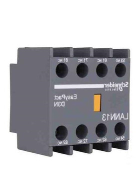 LANN13N EasyPact D3N辅助触点模块1NO+3NC顶部正面安装接触