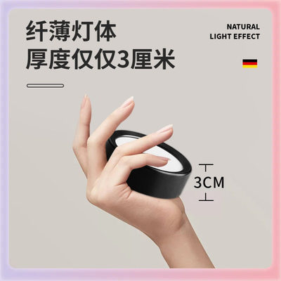 W9YX明装筒灯圆形免开孔客厅卧室玄关led天花灯走廊过用吸顶