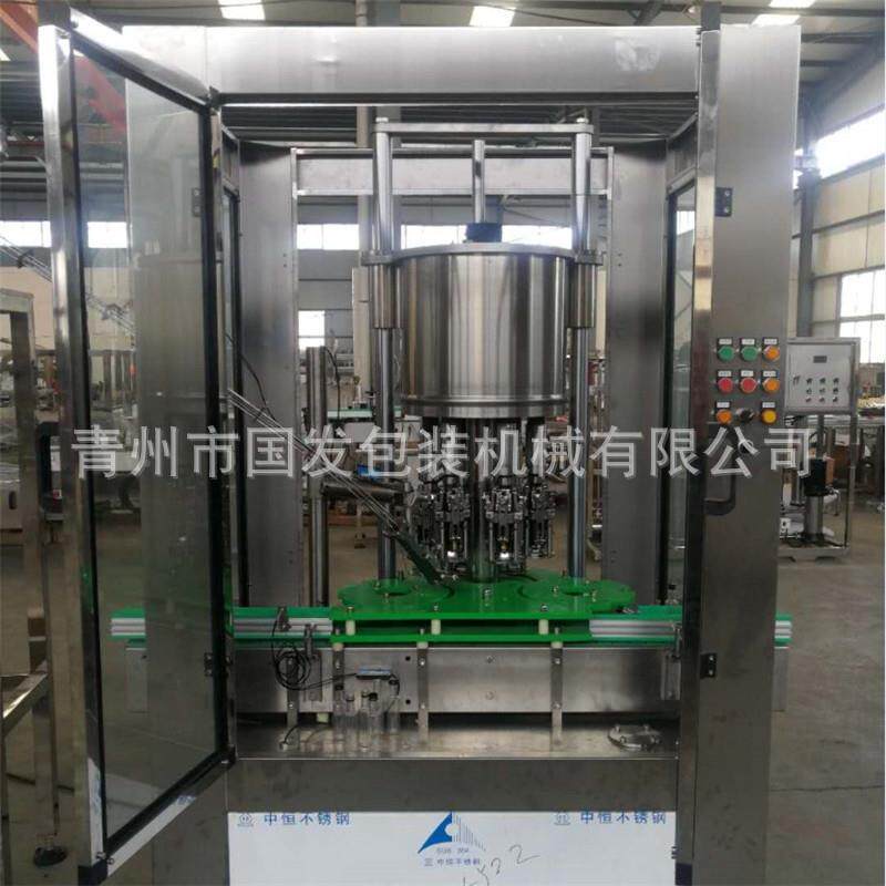 铝盖封口机 厂家直销全自 动果酒橄口榄盖油铝盖封机 铝旋盖机