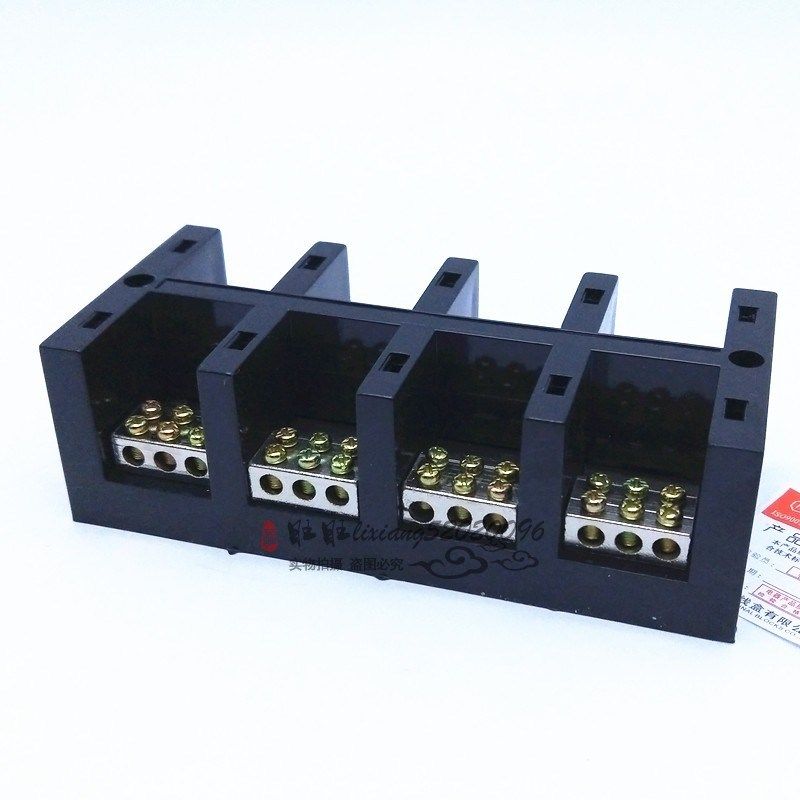 优选海燕 FJ6/JHT-2504/3大电流三相四线三表户接线盒4进12出分线