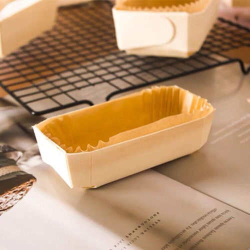 优选木质小吐司盒面包模具烘焙木托纸托磅蛋糕包装盒烤箱木盒吐司