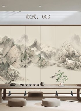 优选2025新款屏风隔断新中式独立办公室内设计师大宅别墅酒店现代