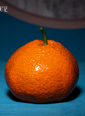 优选箐铜记 《心想事成》橘子黄铜摆件家俱装饰品客厅玄关送朋友