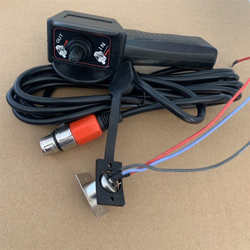 优选拨杆式电动绞盘操作手柄 三孔开关小孔位绞盘控制盒开关插线