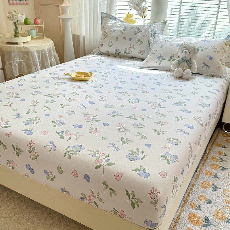 优选定做全棉床笠床套0.9x1.2x1.35x1.5x1.9床罩1.8x22.2榻榻米