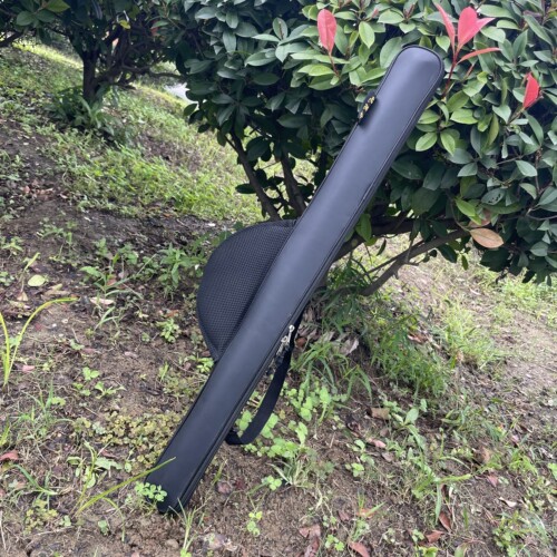 加厚皮革海绵帆布鱼杆包定制款