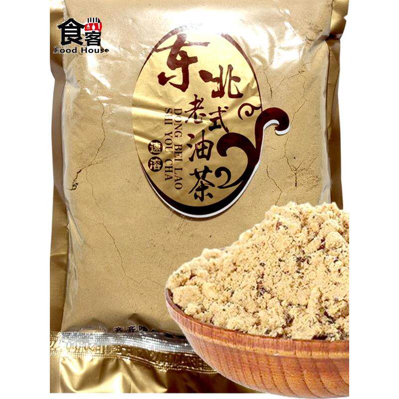 东北老式五仁油茶面400g手工油炒面早餐零食小吃即食冲饮传统糕点