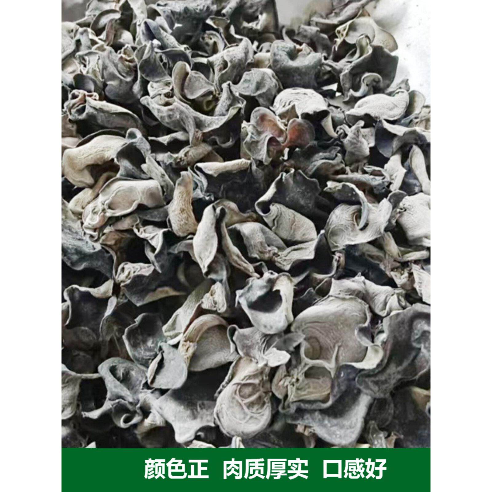 促销陕西汉中土特产黑木耳单片小朵秦岭农家自产黑木耳250克