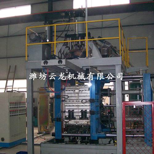 厂家直供60L～220L全自动液压储料缸式伺服电机 塑料中空成型机