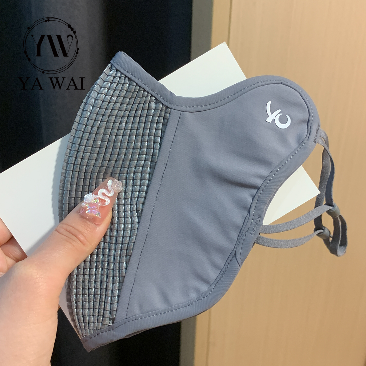 motion Riding Sunscreen Mask female Spring and summer ultraviolet-proof men and women outdoors Ride breathable three-dimensional Ice silk Mask