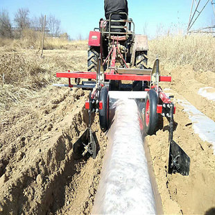 高垄起垄机 红薯地瓜起垄铺膜一体机 红薯起垄机 地瓜铺膜机