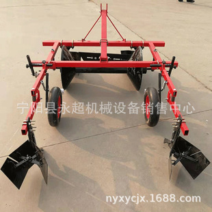 四轮车带薯类红薯起垄覆膜机起垄30公分起垄铺膜机农用草莓起垄机