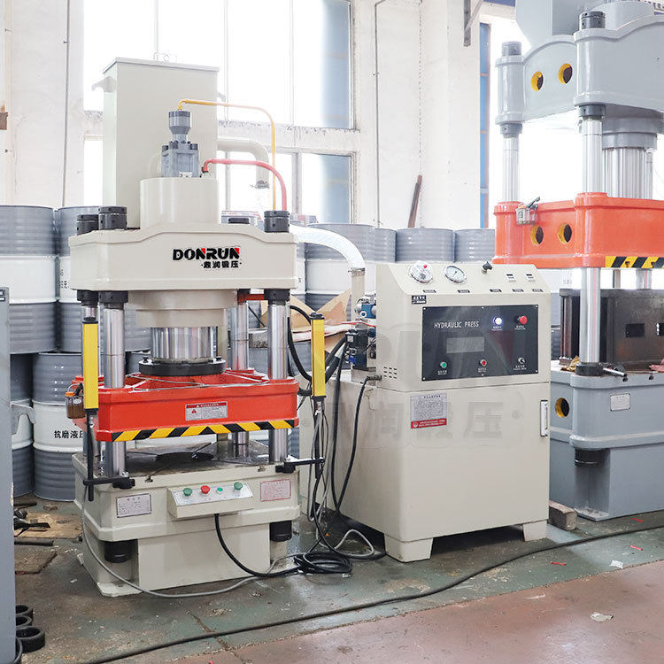 定制200T吨零闭合四柱液压机复合材料模压机绝缘子热压成型油压机