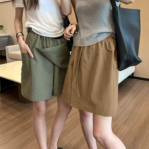 冰丝工装裙裤山本短裙女春夏薄款