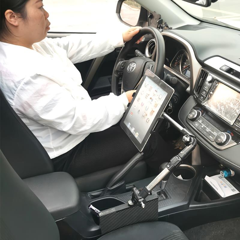 车载平板电脑支架主副驾车后座椅缝隙ipad多功能手机通用导航支架