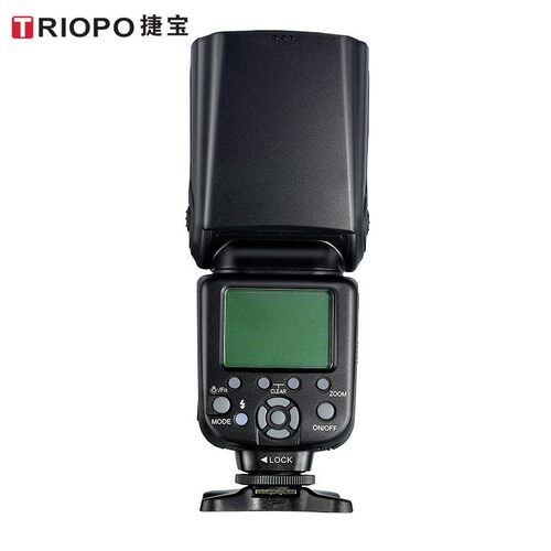 捷宝TR-982II 闪光灯单眼相机高速同步TTL自动测光婚礼跟拍补光灯