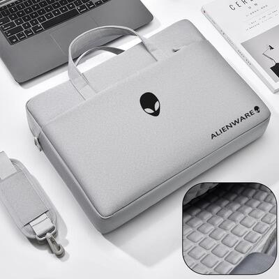 外星人Alienware X17-R1笔记本17寸电脑包16寸防震X16/m16单肩背大容量斜挎包X15R2防水15.6英寸手提袋通勤男