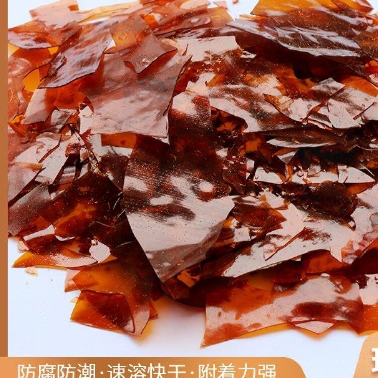 甲级虫胶片紫胶漆片士力漆家俱维修材料环保速溶进口虫胶片包邮