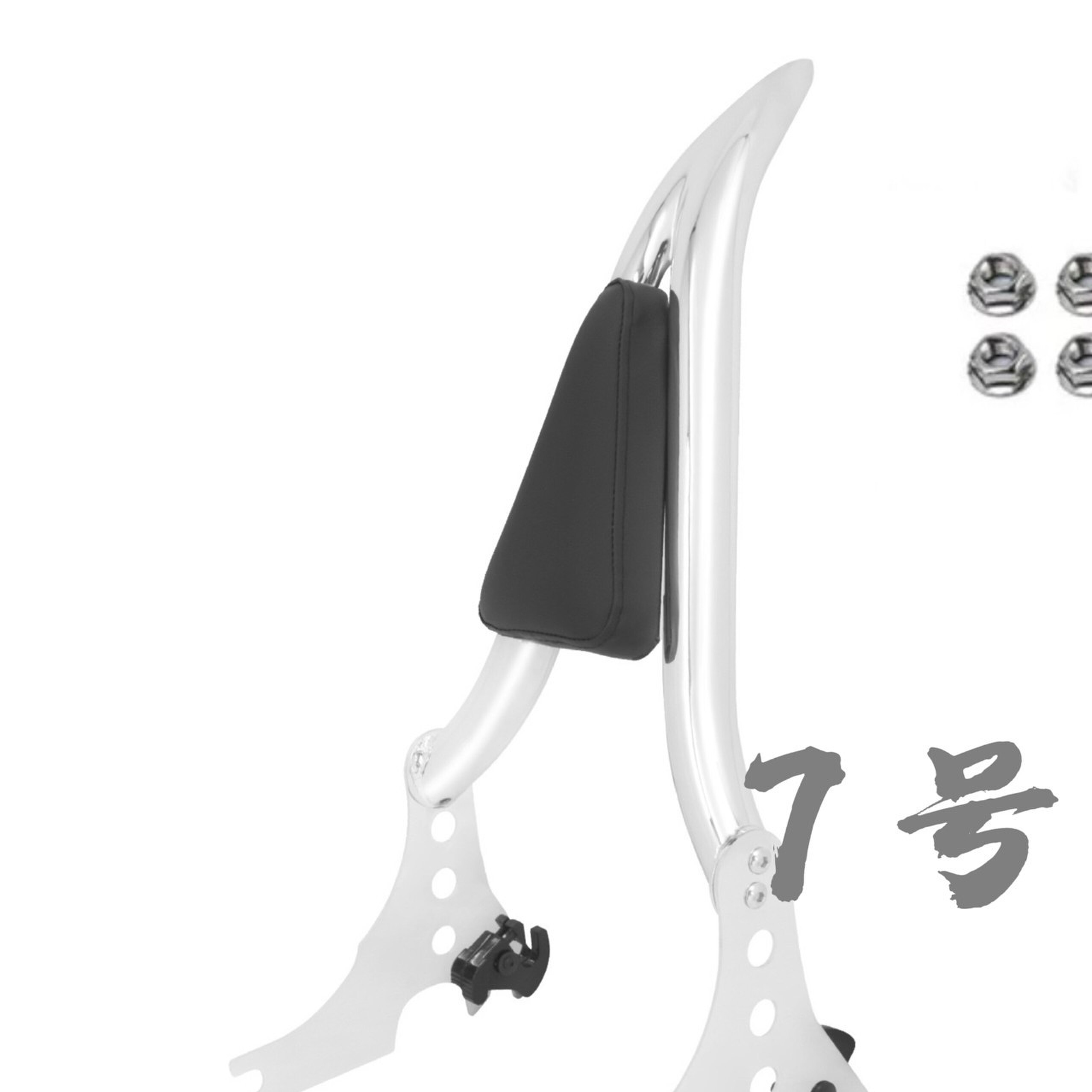 哈雷XL883 1200 X48 72改装後靠背 快拆卸坐垫後弓背 後尾架04-24