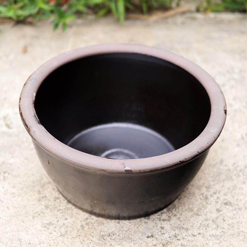 土盆陶瓷盆甜酒钵陶制脸盆仿古陶盆揉面酱盆鱼缸小水缸土缸陶酱缸