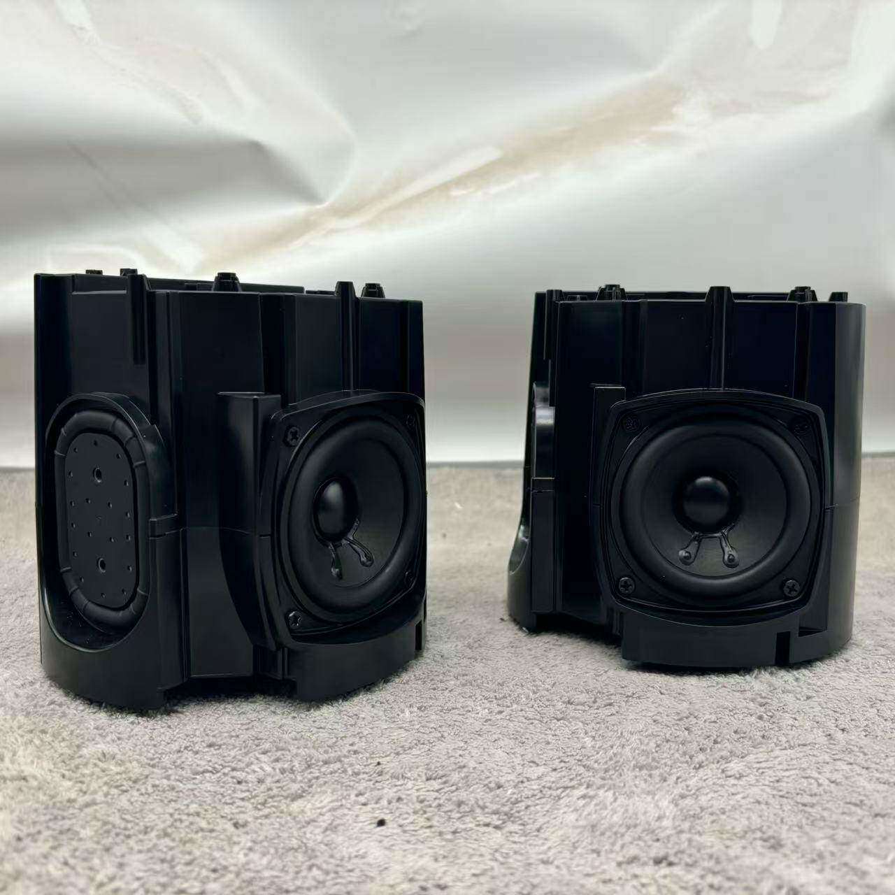 高音质3寸全频双低音振膜喇叭无源音箱 重低音双低音辐射全频音箱