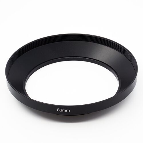 大尺寸金属遮光罩适用(於)广角镜头用铝合金86mm 95mm 105mm螺距1