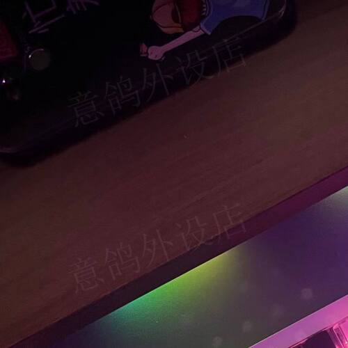 爱心透明侧刻透光键帽OEM高度Wooting ATK68 醉鹿 磁轴PC透光键帽