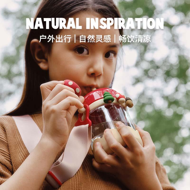 zoyzoii儿童水杯学饮杯宝宝水杯儿童吸管杯婴儿水杯家用夏季新款