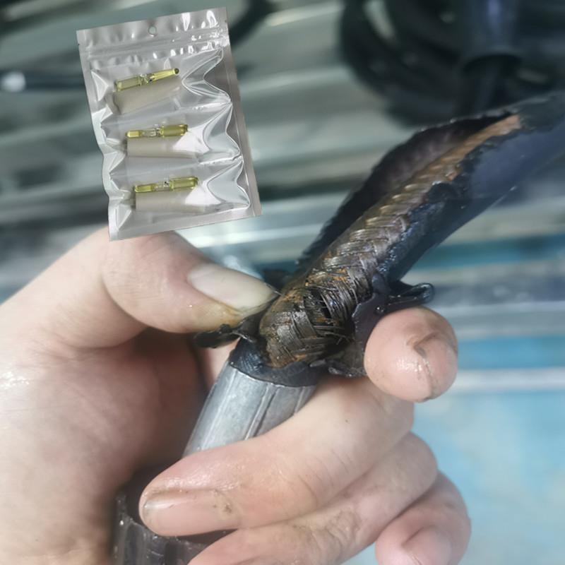 钢丝油管补漏胶塑料胶皮软胶管修补金属液压管堵漏防油抗压耐高温