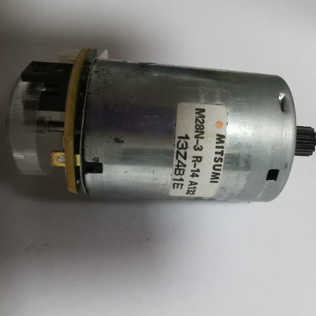 日本美上美DC高速电机MITSUMI带码盘光电编码器M28N-3 R-14 A132