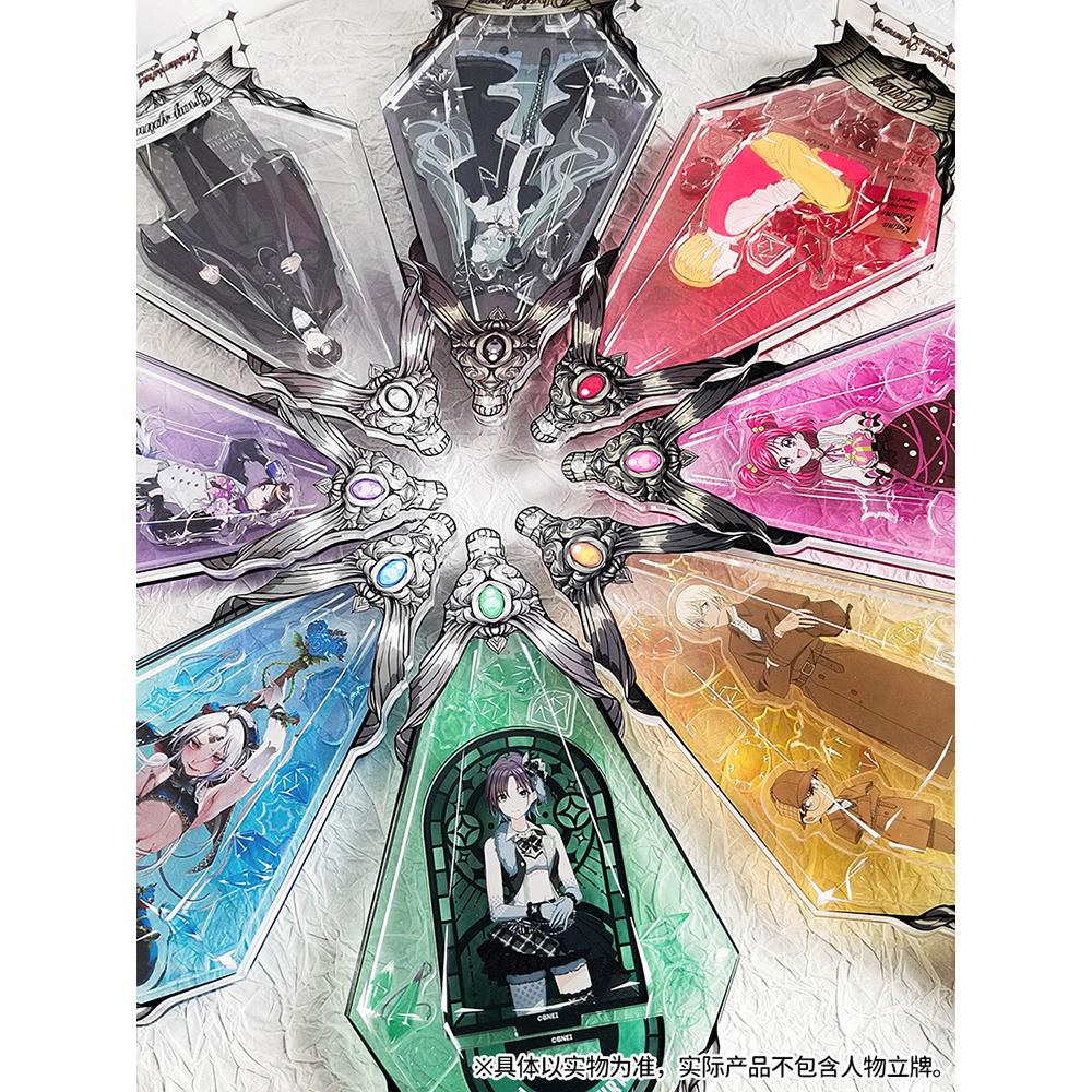 谷的Time 现货 无瑕追忆 摇摇乐亚克力收纳彩窗立牌 原创谷美收纳图片